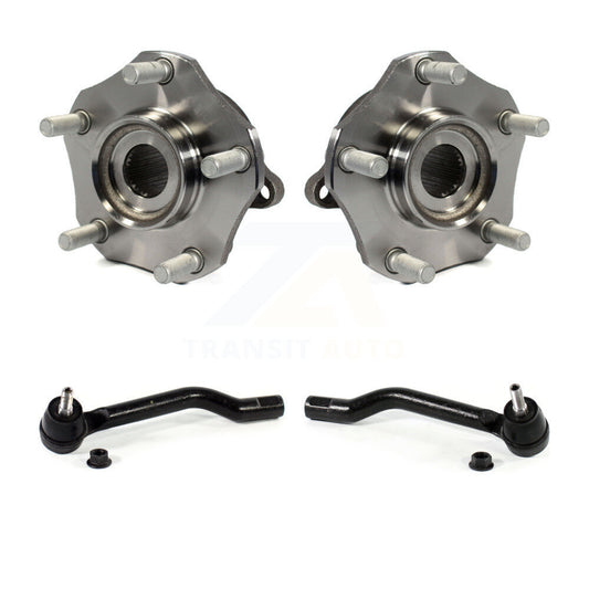 Wheel Bearing And Tie Rod End Front Kit For Nissan Rogue Sport Qashqai