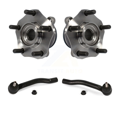 Wheel Bearing Tie Rod End Front Kit For Nissan Sentra NV200 LEAF Chevrolet City