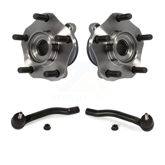 Wheel Bearing Tie Rod End Front Kit For Nissan Sentra NV200 LEAF Chevrolet City