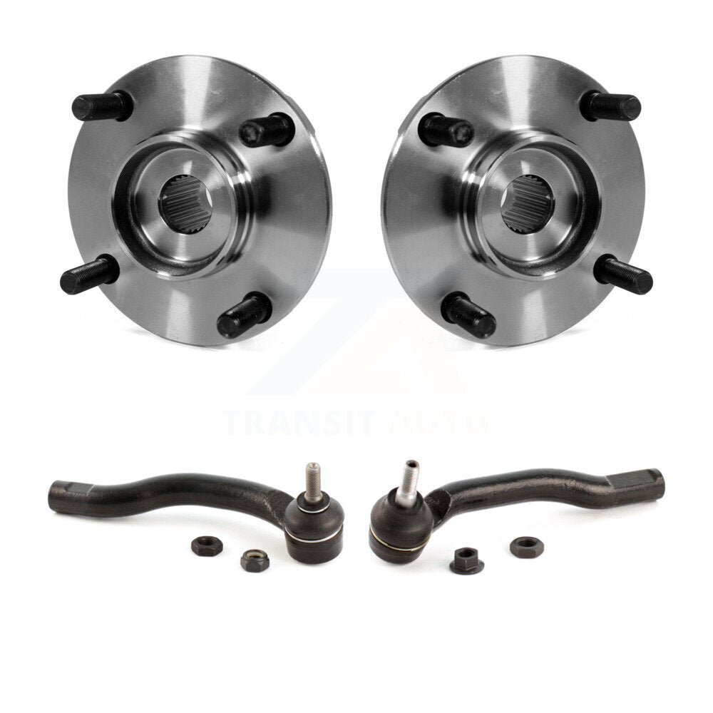 Wheel Bearing And Tie Rod End Front Kit For Nissan Versa Cube