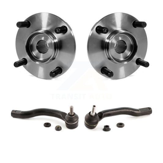 Wheel Bearing And Tie Rod End Front Kit For Nissan Versa Cube