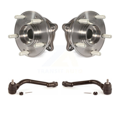 Wheel Bearing And Tie Rod End Front Kit For Hyundai Tucson Sonata Kia Cadenza