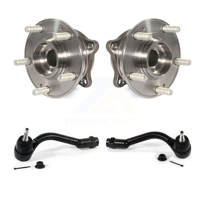 Wheel Bearing And Tie Rod End Front Kit For Hyundai Tucson Kia Sportage Sonata