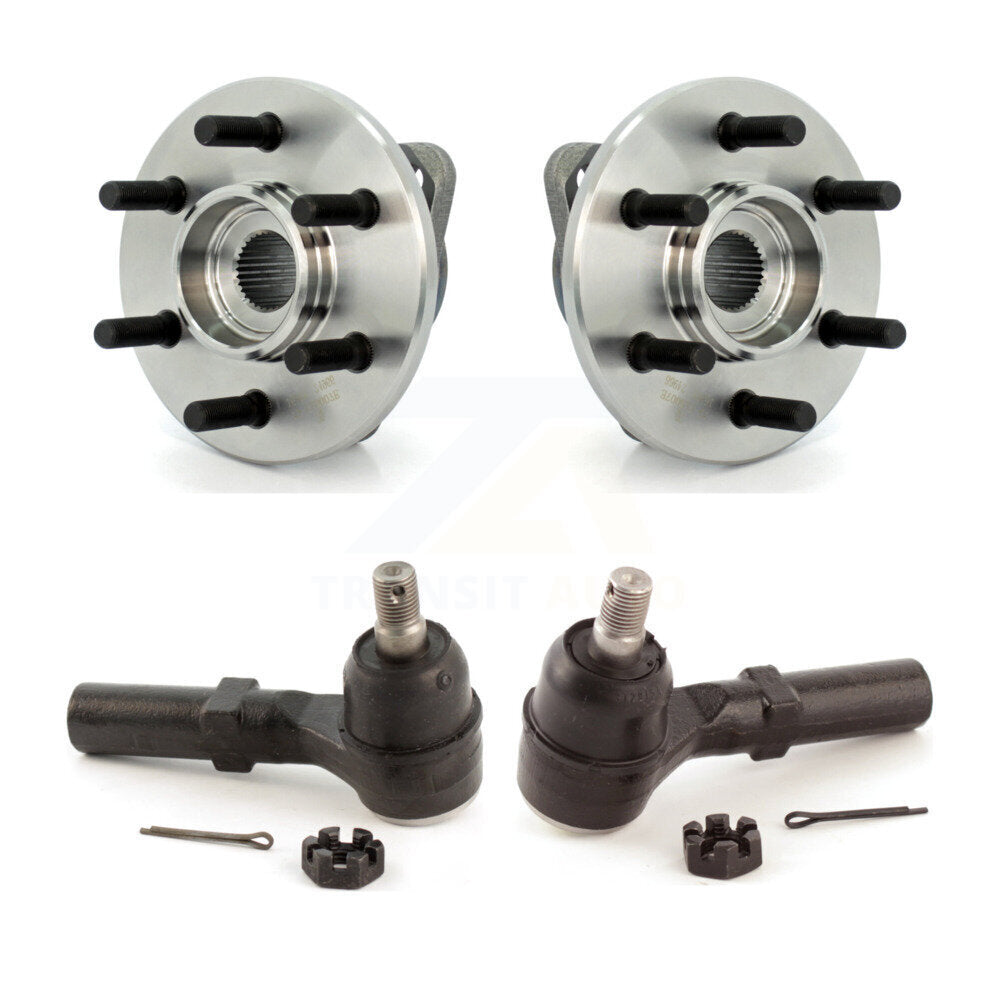 Wheel Bearing And Tie Rod End Front Kit For Dodge Dakota Durango