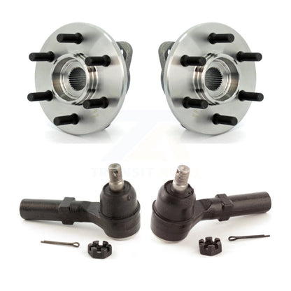 Wheel Bearing And Tie Rod End Front Kit For Dodge Dakota Durango