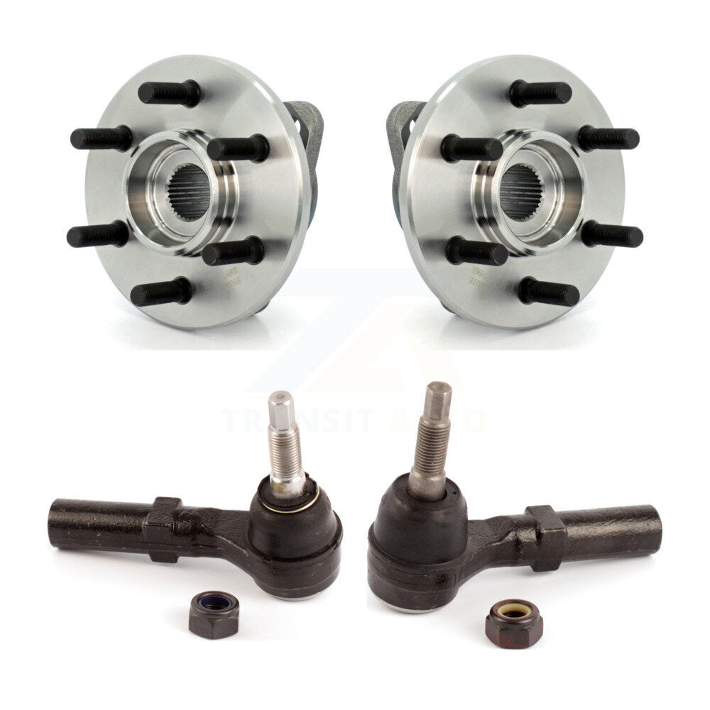 Wheel Bearing And Tie Rod End Front Kit For Dodge Dakota Durango