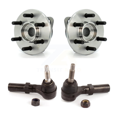 Wheel Bearing And Tie Rod End Front Kit For Dodge Dakota Durango