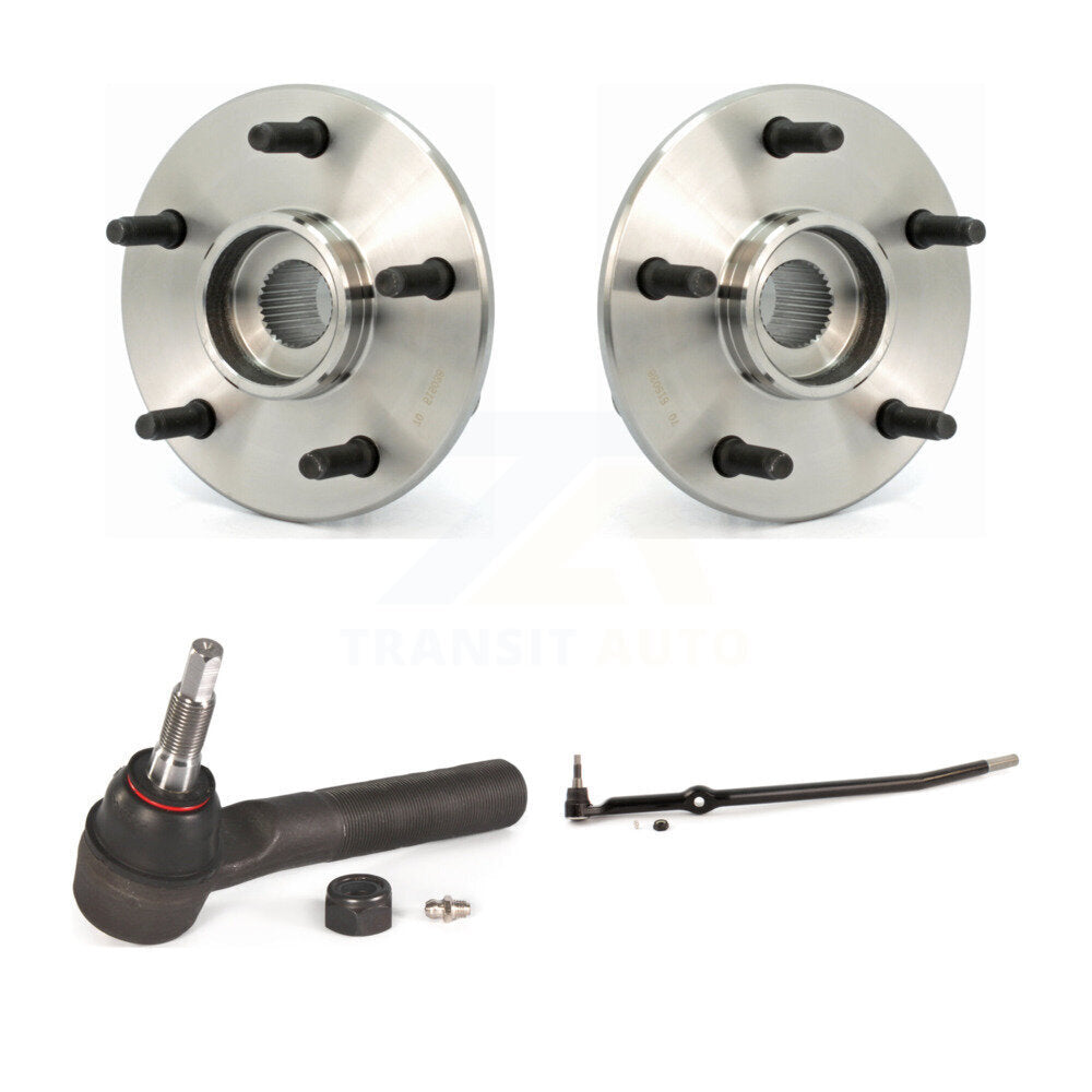 Wheel Bearing Tie Rod End Front Kit For 00-01 Dodge Ram 1500 Connecting