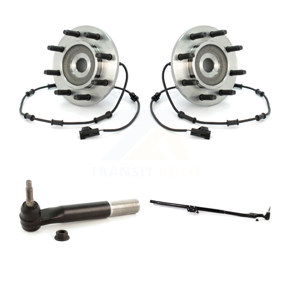 Wheel Bearing And Tie Rod End Front Kit For 2003-2005 Dodge Ram 2500 3500 4WD