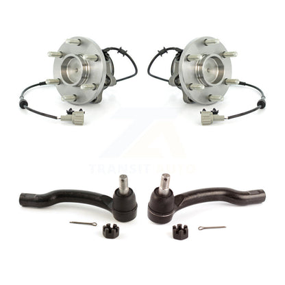 Wheel Bearing Tie Rod End Front Kit For Nissan Frontier Pathfinder Xterra Suzuki