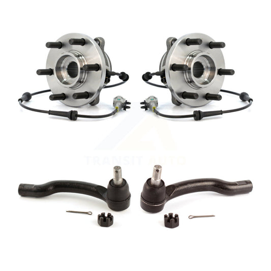 Wheel Bearing Tie Rod End Front Kit For Nissan Frontier Pathfinder Xterra Suzuki