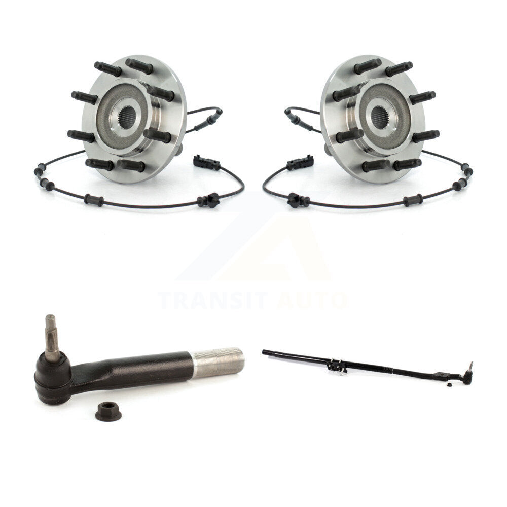 Wheel Bearing And Tie Rod End Front Kit For 2008 Dodge Ram 1500 4WD
