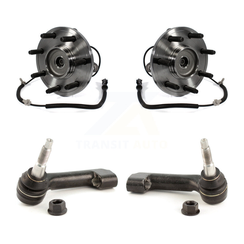 Wheel Bearing And Tie Rod End Front Kit For Ford F-150