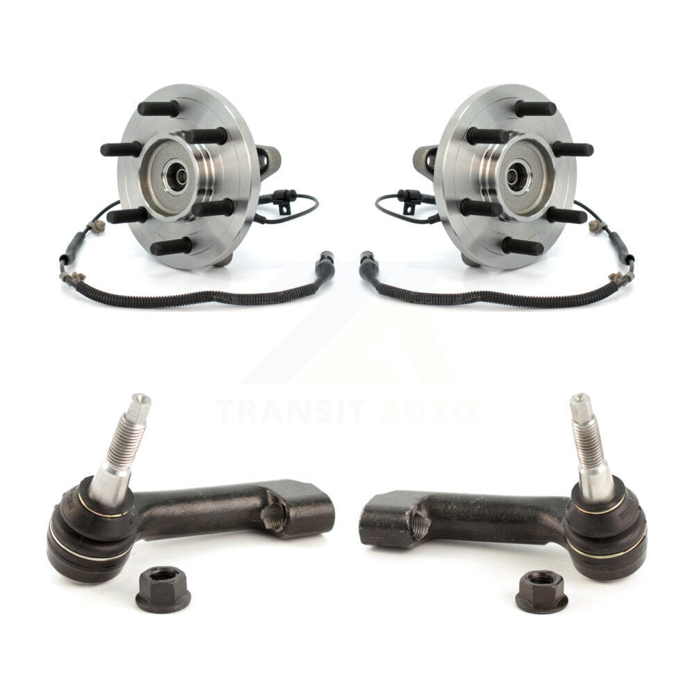 Wheel Bearing And Tie Rod End Front Kit For Ford F-150