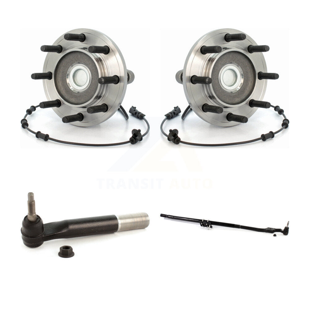 Wheel Bearing And Tie Rod End Front Kit For Ram 3500 Dodge