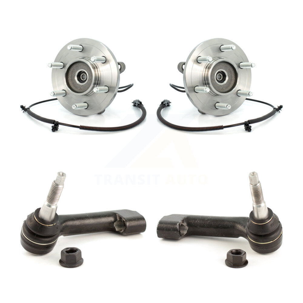 Wheel Bearing Tie Rod End Front Kit For Ford F-150 Expedition Lincoln Navigator