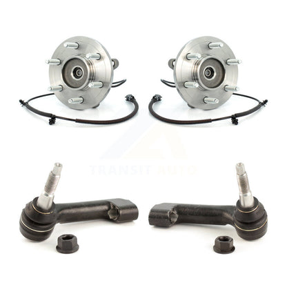 Wheel Bearing Tie Rod End Front Kit For Ford F-150 Expedition Lincoln Navigator