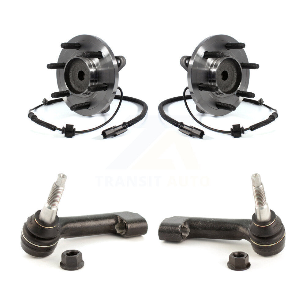 Wheel Bearing Tie Rod End Front Kit For Ford F-150 Expedition Lincoln Navigator