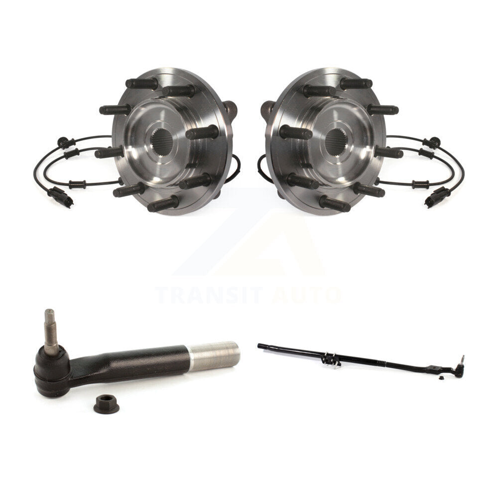 Wheel Bearing And Tie Rod End Front Kit For Ram 3500 2500