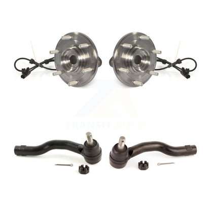Wheel Bearing And Tie Rod End Front Kit For Nissan TITAN Armada