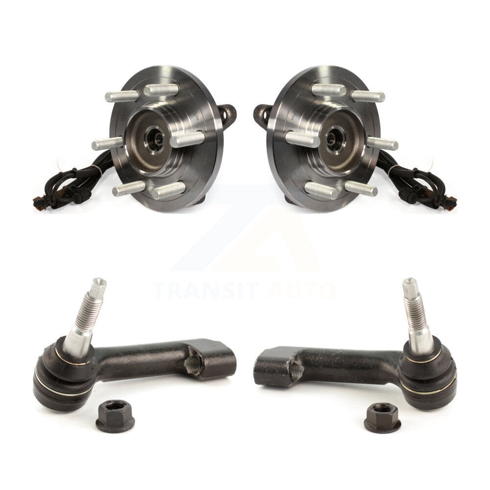 Wheel Bearing And Tie Rod End Front Kit For Ford F-150