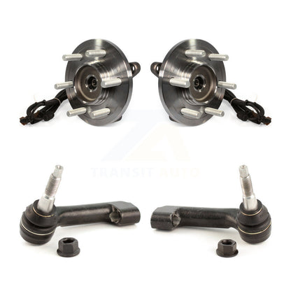 Wheel Bearing And Tie Rod End Front Kit For Ford F-150
