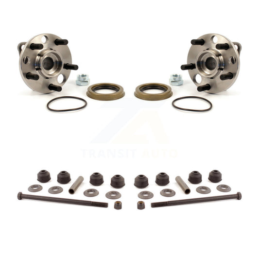 Hub Bearing Assembly And Link Front Kit For Chevrolet Pontiac Cavalier Grand Am