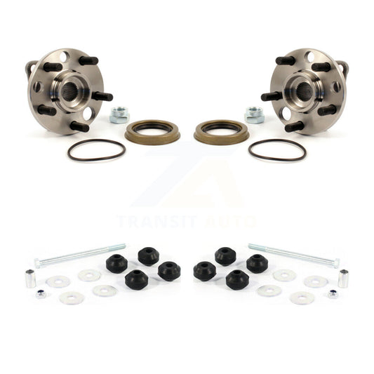 Hub Bearing Assembly And Link Front Kit For Chevrolet Cavalier Pontiac Sunfire