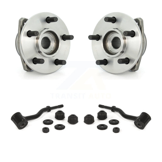 Hub Bearing Assembly & Link Front Kit For Jeep Cherokee Grand Comanche Wagoneer