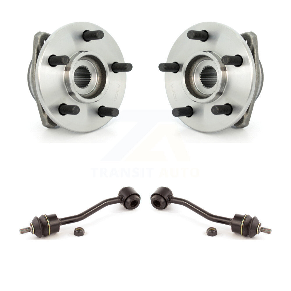 Hub Bearing Assembly And Link Front Kit For Jeep Wrangler TJ