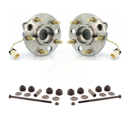 Hub Bearing Assembly Link Front Kit For Buick LeSabre Oldsmobile 88 Cadillac 98