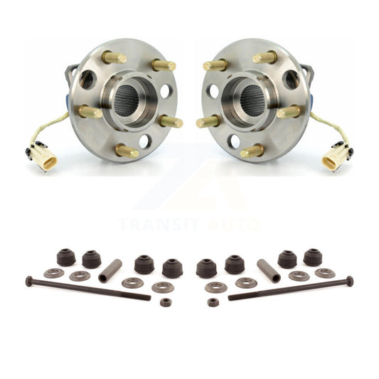 Hub Bearing Assembly Link Front Kit For Buick LeSabre Oldsmobile 88 Cadillac 98