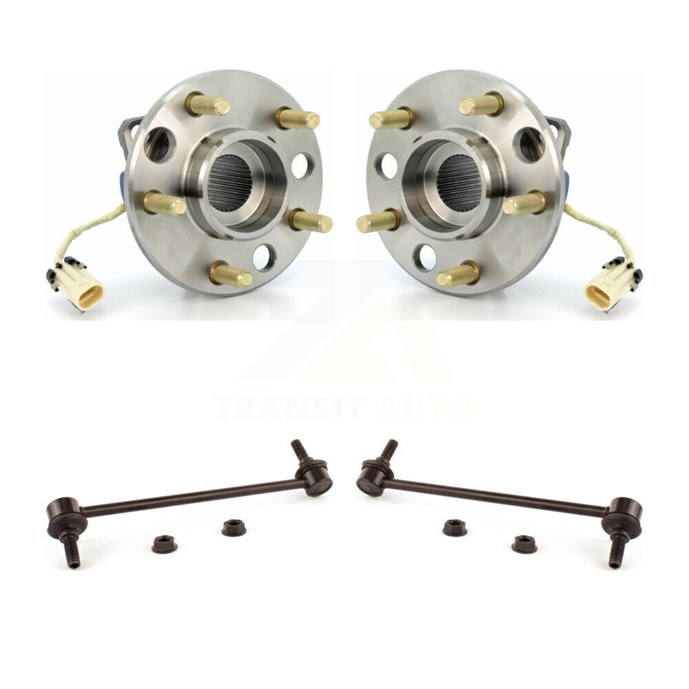 Hub Bearing Assembly Link Front Kit For Cadillac DeVille Seville Eldorado Buick