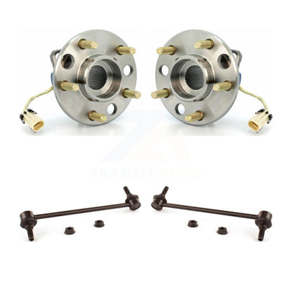 Hub Bearing Assembly Link Front Kit For Cadillac DeVille Seville Eldorado Buick