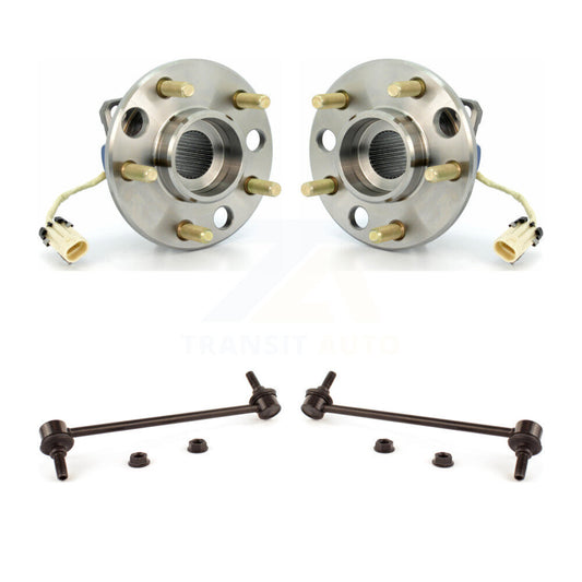 Hub Bearing Assembly Link Front Kit For Cadillac DeVille Seville Eldorado Buick