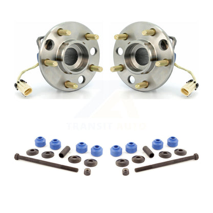 Hub Bearing Assembly Link Front Kit For Buick LeSabre Oldsmobile 88 Cadillac 98