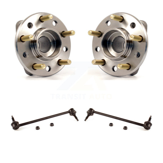 Hub Bearing Assembly & Link Front Kit For Chrysler Intrepid Dodge 300M Concorde