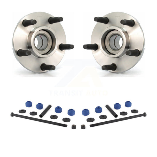 Hub Bearing Assembly And Link Front Kit For 1994-2004 Ford Mustang