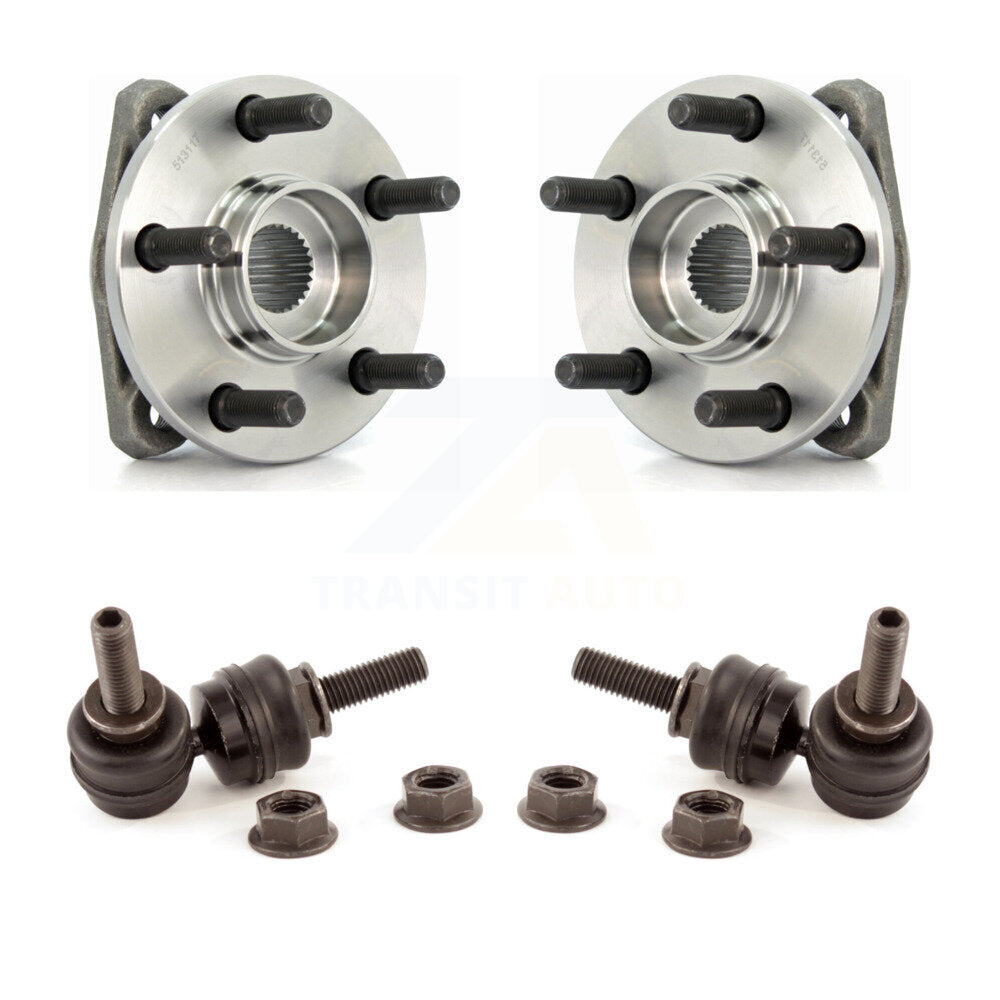 Hub Bearing Assembly & Link Front Kit For Chrysler Sebring Cirrus Dodge Stratus