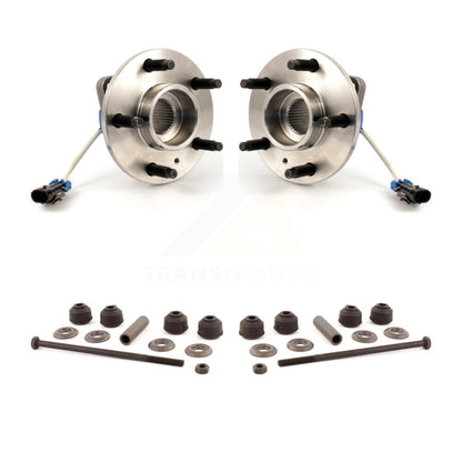 Hub Bearing Assembly & Link Front Kit For Buick Lucerne LeSabre Cadillac DeVille