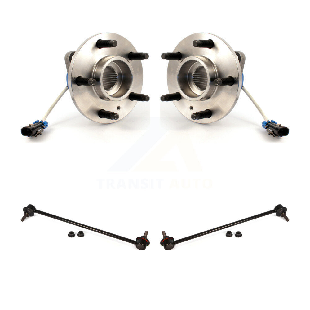Hub Bearing Assembly Link Front Kit For Pontiac Grand Prix Buick LaCrosse Allure