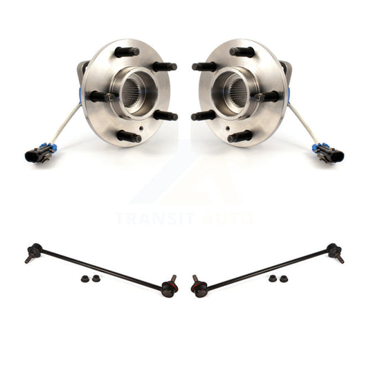 Hub Bearing Assembly Link Front Kit For Pontiac Grand Prix Buick LaCrosse Allure