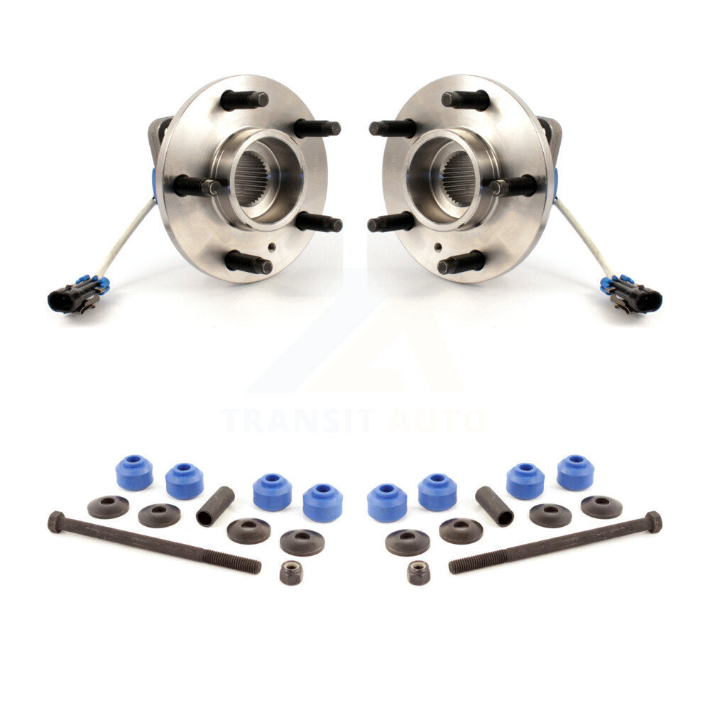 Hub Bearing Assembly Link Front Kit For Buick Lucerne Cadillac LeSabre DTS Park