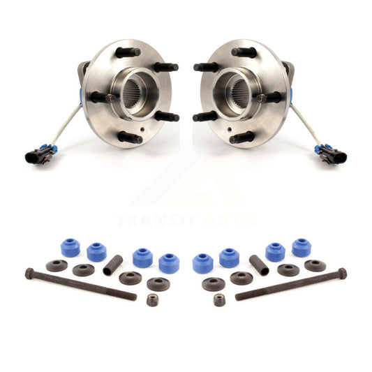 Hub Bearing Assembly Link Front Kit For Buick Lucerne Cadillac LeSabre DTS Park