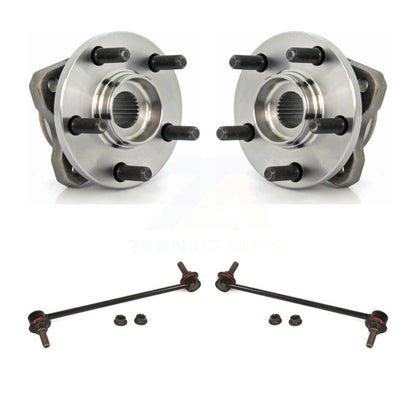 Hub Bearing Assembly & Link Front Kit For Dodge Caravan Grand Plymouth Voyager