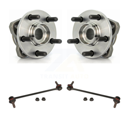 Hub Bearing Assembly & Link Front Kit For Dodge Caravan Grand Plymouth Voyager