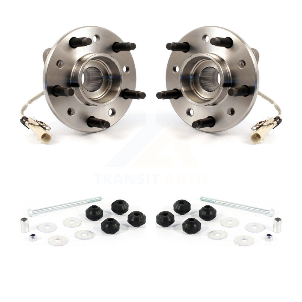 Hub Bearing Assembly Link Front Kit For Pontiac Grand Am Chevrolet Malibu Alero
