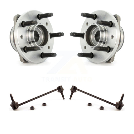 Hub Bearing Assembly And Link Front Kit For 1998-2003 Ford Windstar