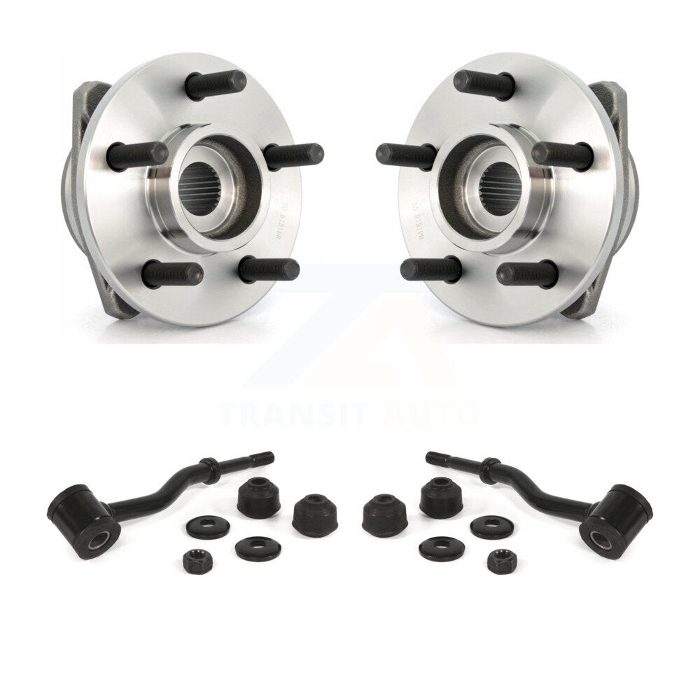 Hub Bearing Assembly And Link Front Kit For Jeep Cherokee