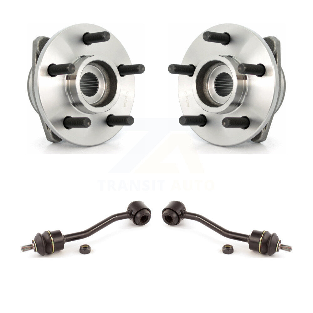 Hub Bearing Assembly And Link Front Kit For Jeep Wrangler TJ